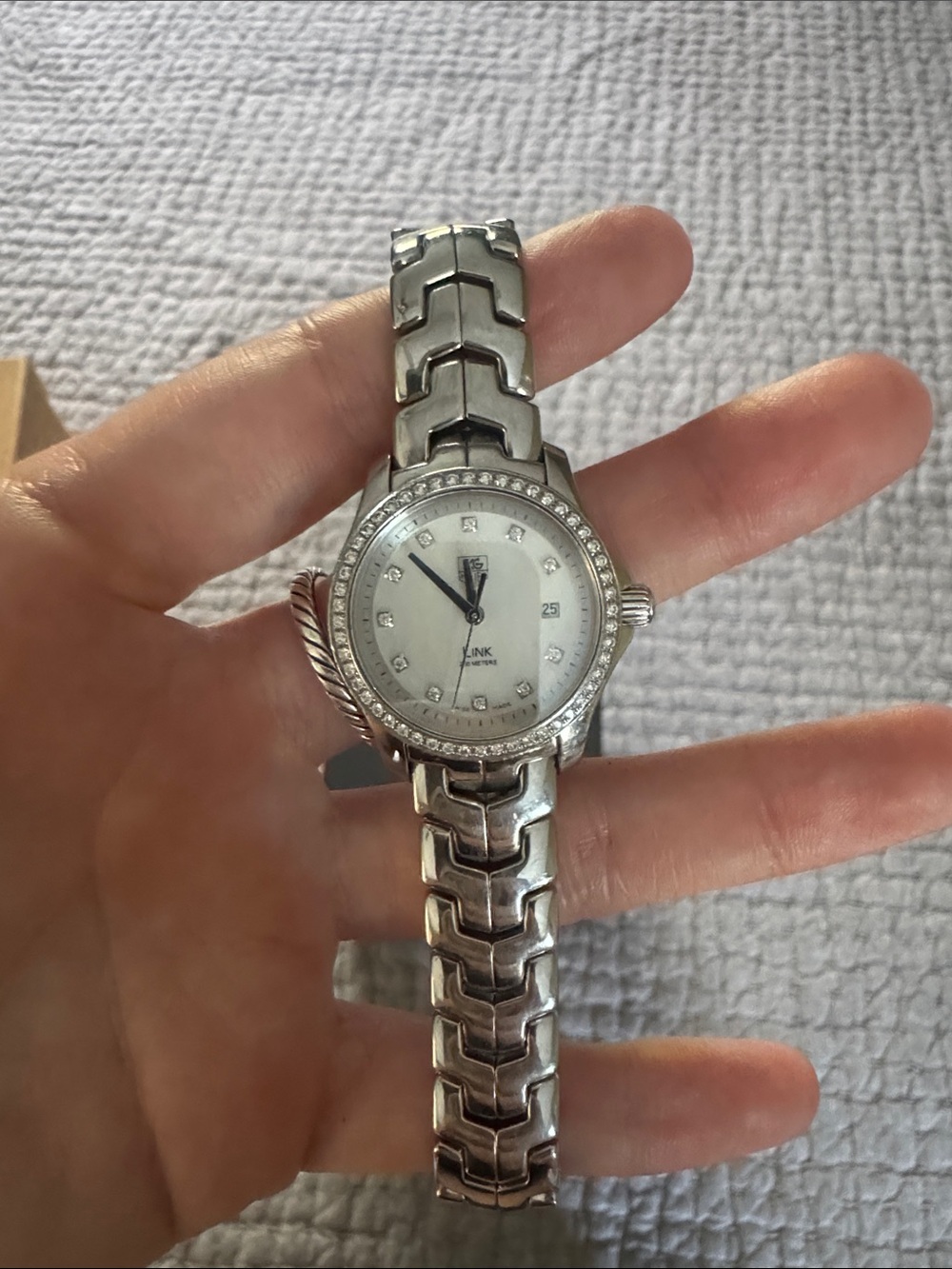 Tag Heuer-Diamond Bezel Ladies Watch